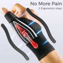 FREETOO Stable Thumb Brace for Arthritis Pain and Support, Thumb Spica Splint Right Hand Left Hand for Trigger Thumb, Wrist Brace with Thumb Support for Tendonitis,Sprain,carpal tunnel,White Right L