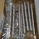 Ravinte 10 Pack 6 inch Cabinet Pulls Brushed Nickel Stainless Steel Kitchen Cupboard Handles Cabinet Handles, 3.75 inch Hole Center