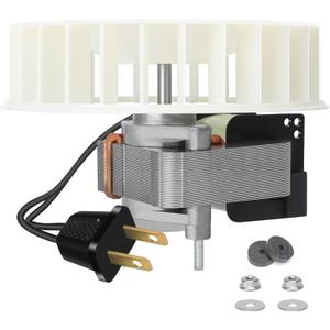 S97017646 Replacement Bathroom Exhaust Fan Motor (Model S99080592) and Blower Wheel - Compatible with Models 605P, 605RP, 665F, 665P, 665RF, 665RP, 665SP, 668P, 668RP, 9965, 9905 - Quiet & Powerful