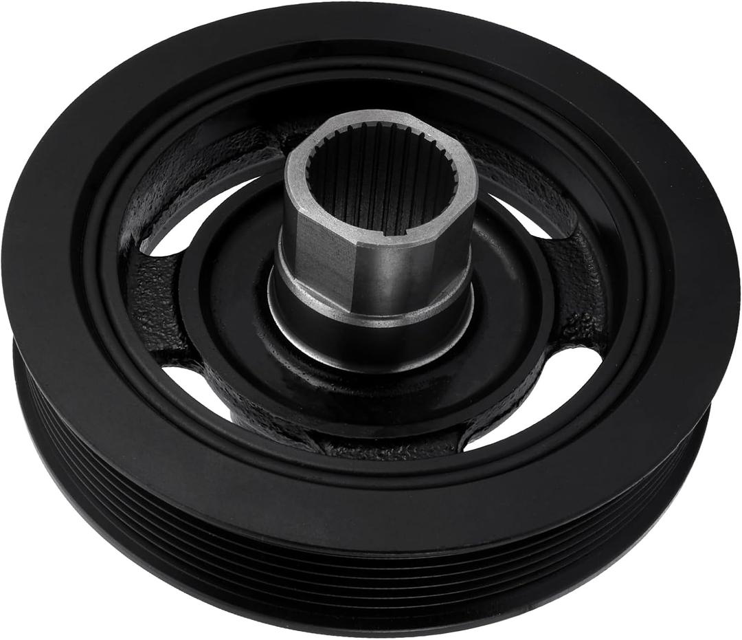 594-340 Engine Harmonic Balancer Crankshaft Pulley (1.8L L4) Compatible with 2006-2011 Honda Civic, Replaces 594340 13810-RNA-A02 13810RNAA02 PB1678N