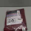 ChrisDowa Small Window Curtains for Kitchen and Bedroom - Grommet Short Thermal Insulated Room Darkening Curtains (2 Panels, Burgundy Red, 42 x 36 Inch)