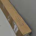 KAMANINA 1 Inch Double Curtain Rods 66 to 120 Inches (5.5-10 Feet) Telescoping Heavy Duty Drapery Rod for Windows 54 to 115 with Twisted Cage Finials, Black