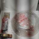 Clear Glass Pendant Lighting, 11" Hammered Lampshade Hanging Lamp, 1-Light Brass Gold Chandelier for Dining Living Room Kitchen Island