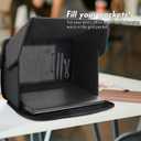 Laptop Sun Shade,Laptop Sun Glare Shield Privacy Screen Hood Computer Sunshade Bag for Working Outside Outdoor Foldable Computer Shield Cover Outside 12-14''(Patent Pending)