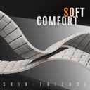 Suitisbest Compatible with Apple Watch Bands for Men 44mm 45mm 46mm 49mm 42mm Women, Silicone Magnetic Sport Loop Strap for iWatch Ultra 3 2 Series 11 10 9 8 7 6 5 4 3 SE3 (Starlight)