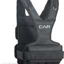 CAP Barbell Women's Weighted Vest, 30 Pound, Black