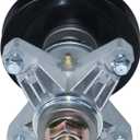 2 Pack 918-04129 Spindle Assembly with 756-04129B Idler Pulley Replaces Cub Cadet 618-04129B, 618-04129, 918-04129B, 918-04129A, 618-04129A for Cub Cadet LT1050 LT1024 SLT1554 50" 54" Deck