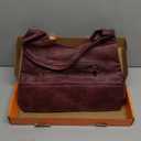 Utenwat Hobo Bags for Women Retro Vegan Leather Slouchy Tote Shoulder Purses Handbag with A Small Purse