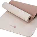 KEEP Yoga Mat 7mm Thick Non Slip - Extra Cushion TPE Exercise Mat for Home Workout & Pilates, Eco Friendly Knee Protection, 72"x24" Large Fitness Mat with Carrying Strap