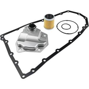 CVT Transmission Filter Kit 31728-1XF03 Compatible with Nissan 2007-2016 Altima 2.5L,2008-2015 Rogue 2.5L,2011-2017 Juke 1.6L,2014-2016 NV200 2.0L,High-Flow Filter & Pan Gasket Included