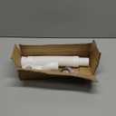 Bathtub Shower Drain Pipe, Low Profile Flat 1 1/2 P Trap Kit Flexible Freestanding Tub Drain for Bath