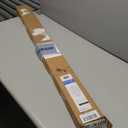 BlastHome Non-Adjustable Luxury Curtain Rods for Windows, 1  Rod Set, 4 foot Fixed Length, Brushed Gold