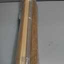 UNISHADES Blackout Cordless Bamboo Roman Shades 38 3/4×64 in Papara Carbon