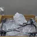 Black Chandelier RC Ceiling Light Fixture -6 Light 36 inches-Modern Farmhouse Apply to Chandeliers for Dining Room Lighting,Living Room,Bedroom,Foyer