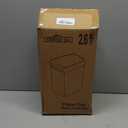 CEROELDA 3 Pack Bathroom Can with Lid, 10L/2.6 Gal Small Garbage Can with Press Top Lid, Slim Plastic Waste Basket for Toilet, Office, Bedroom (Muti 1)