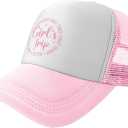 Girl's Trip 2025 Hats for Womens Funny Girl's Trip 2025 Ball caps Funny Vintage Cotton Washed (Pink6)