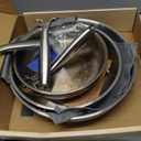 DELARLO Whole Body Tri-Ply Stainless Steel Frying Pan set, 8/10/12 Cooking pans, Kitchen Cookware Set, Fast Heating Chef's pan with Ergonomic Handles, Suitable for All Stove