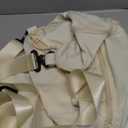 Weekender Duffel Bag with Shoe Compartment And Wet Pocket-Luggage Everyday Overnight Bag for Men and Women Travel-Carry On Gym Bag (Medium,White)