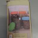 10 Pack Plastic Wide Mouth Mason Jar Lids for Ball, Kerr and More - Multicolor Storage Caps for Mason Jars, Canning Jars - Leak-Proof, Dishwasher Safe & Food Grade