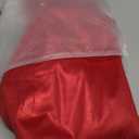 FRAMICS Red Shimmering Curtains for Living Room, Blackout Curtain 63 inch Long, Foil Print Drapes for Bedroom, Thermal Insulated Window Treatments Rod Pocket for Christmas Decor, 52x63 inch