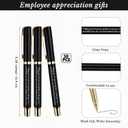 Tellingyou 100 Pcs/ 50 Set Employee Appreciation Gifts 2026-2027 Weekly Planners Journals A6 to Do List Bulk Notepads and Pens Thank You Gifts for Coworkers Teacher Cna Nurse (Black)