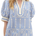 Women Boho Short Sleeve Shirt Ruffle Sleeve V Neck Blouse Top Cute Floral Printed Loose Peplum Babydoll Tops Size Medium