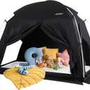 Bed Tent Canopy for Privacy, Light-Reducing,4 Doors, FULL