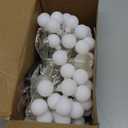 JMEXSUSS Globe String Lights Indoor, Color Changing Christmas Lights Plug in, Warm White & Multicolor String Light with Remote for Bedroom Room Tree Party Christmas Decor (100 LED Plug)