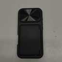 for iPhone 17 Pro Case Wallet, Card Holder (3-5 Cards), Camera Cover Stand, Military Grade Drop Protection, Rugged Hard Heavy Duty Men Women Phone Case for iPhone 17 Pro 6.3" 2025, Black