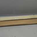 Temporary Shades Blackout Pleated Paper Blinds 35" W x 59" H Brown 6PCS