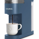 Keurig K-Slim Single Serve K-Cup Pod Coffee Maker, Multistream Technology, 3 Brew Sizes, Slim and Sleek Design, 46oz Removable Reservoir Blue 