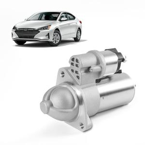New Starter Motor 12V 1.2KW CW 13T, 36100-2E551 Compatible with Hyundai Elantra 2014-2020 1.8L/2.0L,Kia Forte 2019-2021 2.0L,Replace 8000604 50006