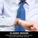 Metal Bands for Apple Watch for Women & Men 42mm 44mm 45mm 46mm 49mm, Compatible with iWatch Series 11/10/9/8/7/6/5/4/3/2/1 & SE/Ultra 3/2/1, Elegant Stainless Steel Strap with Secure Clasp, Rose Gold