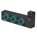 Done Portable USB External Cooling Fan for ONE X Game Console, Side Mounted Cooling Fans Replacement Part Kit