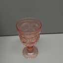 12 Oz Plastic Vintage Wine Glasses Goblets Drinking Glasses Sunflower Embossed Glassware Plastic Champagne Flutes Unbreakable Wedding Toasting Glasses Party Wine Cups for Bridal Shower Party (24, Pink)