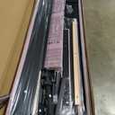 VECELO Queen Size Bed Frame with Diamond Tufted Headboard, Upholstered Platform Bedframe with Wood Slat Support, No Box Spring Needed, Mauve Pink