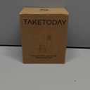 TakeToday Collapsible Water Bottles 32oz, Foldable Travel Water Bottle, BPA Free, Silicone Water Bottle Leakproof for Hiking, International Travel, Outdoors (Black)