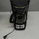 BLACK+DECKER 12-Cup Digital Coffee Maker, Programmable, Washable Basket Filter, Sneak-A-Cup, Auto Brew, Water Window, Keep Hot Plate, Black