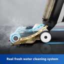 Wet Dry Vacuum Steam Mop, 4-in-1 Steam Vacuum Cleaner for Floor Cleaning