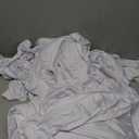 Table Covers for 6 Foot Tables, 6 Pack White Washable and Wrinkle Resistant Stretch Tablecloths Rectangle 6ft for Events, Wedding, Banquets, Parties (72" x 30" (Rectangular) 6Pack)