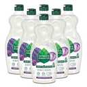 Seventh Generation Dish Soap Liquid Lavender Flower & Mint Scent Pack of 4 Dishwashing Soap Dish Detergent Liquid Soap 19 oz