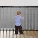 Cupount Banister Guard for Baby- 10ft x 3.3ft Black Safety Mesh Netting for Pets and Kids - Stair Railing Cover for Home