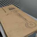 Gyroor H40 Kids Electric Scooter, 180W Motor, Up to 10 MPH, LED Display & Colorful Lights, Adjustable Height, for Boys & Girls Ages 8-12, Great Birthday Gift (Silvery)