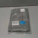 Sunday Praise Pack of 2 Soft Faux Linen Decorative Throw Pillow Covers 18x18 Inch Solid Accent Cushion Covers Cozy Square Pillow Cases for Couch Sofa Bed Living Room Farmhouse Home Dcor Grey