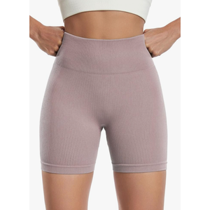 Womens Workout Shorts Spandex High Waist Butt Lifting Shorts Biker Gym Short S
