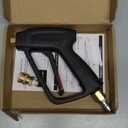 YAMATIC Short Pressure Washer Gun with Swivel Brass 3/8" Quick Connector, Power Washer Handle with Easy Pull Trigger Replacement for Ryobi, Simpson, Craftsman, DeWalt, 4000 PSI