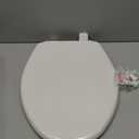 Little2Big Toilet Seat with Built-In Toddler Potty Training Seat, Slow Close, Easy to Install, Made in USA, ELONGATED, White