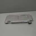 74320-02B21 74310-02K91 Left Driver Side Sun Visor, Replacement for Toyota Corolla 2014 2015 2016 2017 (Gray)