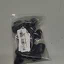 16pcs 1/2 Inch Round Chair Leg Tips Caps, Non-Slip Rubber Chair Leg Floor Protectors, Black Furniture Leg Caps Fit for 0.43"-0.47" (11mm-12mm) Diameter Round Feet