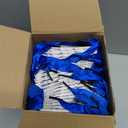 Kolldenn 50 Pack Small Blue Chinoiserie Wedding Gift Bags Bulk Something Blue and White Floral Thank You Gift Bags with Handles Cards for Wedding Bridal Shower Birthday Bachelorette Party
